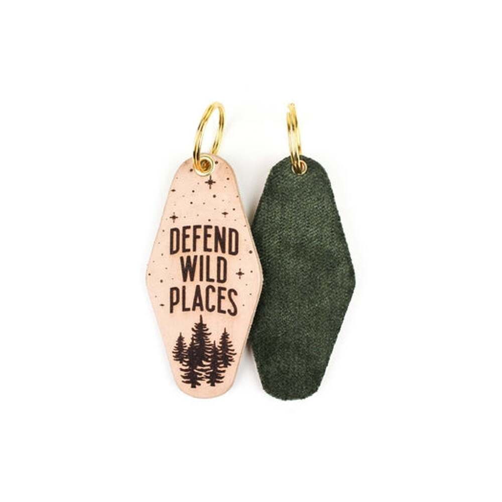 Defend Wild Places Keychain - Picture 1 of 3